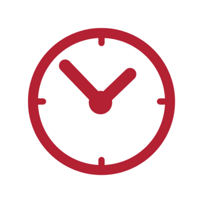 Stat dpc clock in red to save clients time